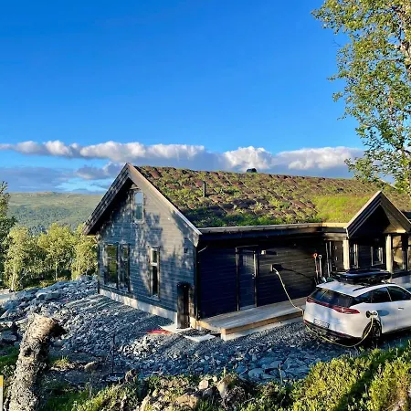 Panorama In The Norwegian Mountains - Hiking Fishing Views *