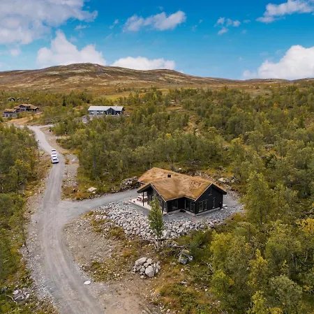 Panorama In The Norwegian Mountains - Hiking Fishing Views * Nordstebo