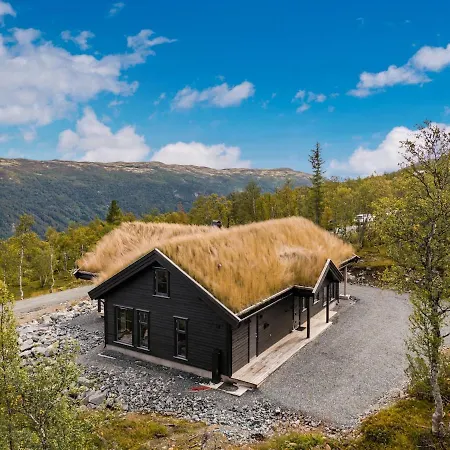 Panorama In The Norwegian Mountains - Hiking Fishing Views *
