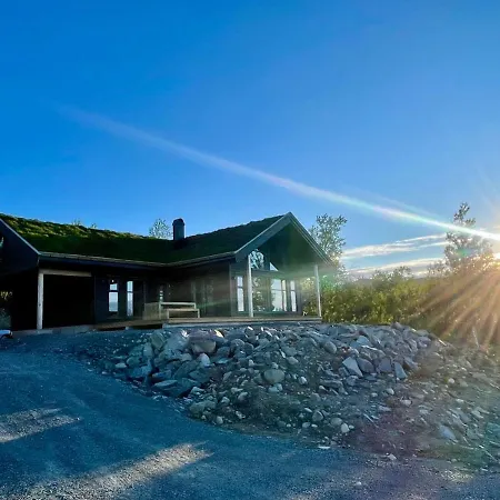 Panorama In The Norwegian Mountains - Hiking Fishing Views * Nordstebo