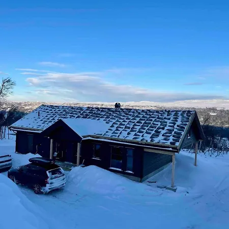 Panorama In The Norwegian Mountains - Hiking Fishing Views * Nordstebo